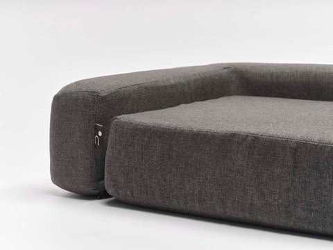 Voldog CAMA M/L(120x72cm) / Sofá Cama Gris Antracita