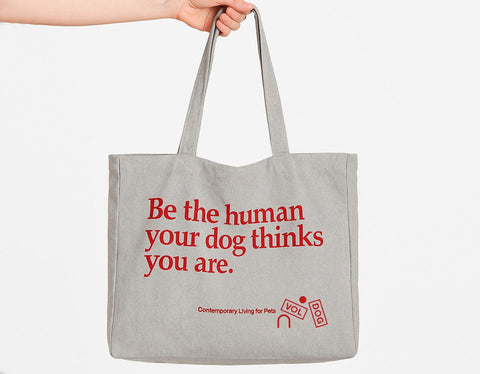 Voldog tote bags Shopping Bag HUMAN
