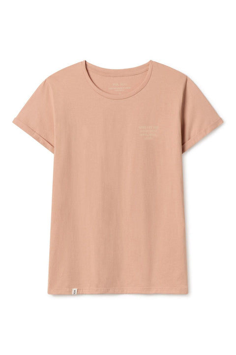 VOLDOG camiseta S / Muted Clay / Man T-shirt WHO, WHO?