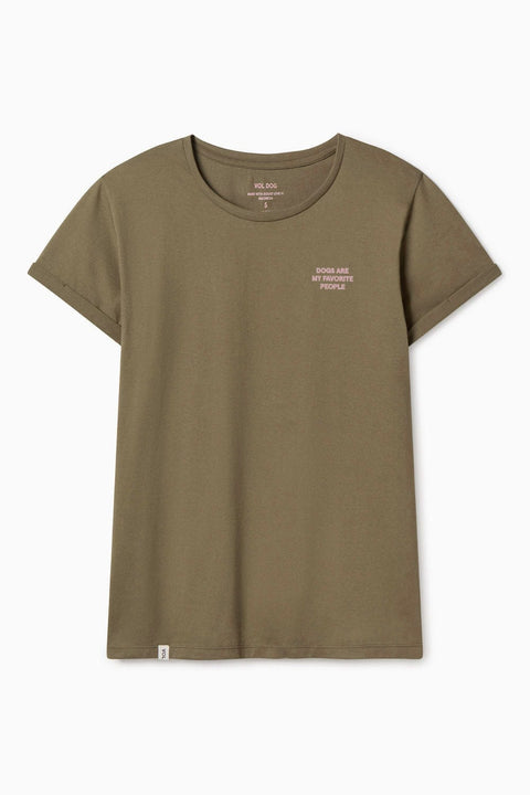 VOLDOG camiseta S / Olive Green / Man T-shirt PEOPLE